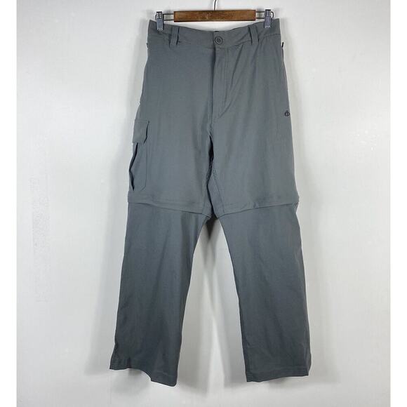Craghoppers Size 36 Short Convertible Zip Off Pants Gray Walking Hiking Camping - Picture 1 of 6